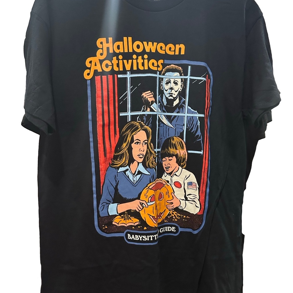 Halloween Activities Michael Myers T-Shirt (SIZE XS,S,M,XL)